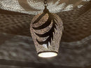 Moroccan Brass Pendant Light, Arabesque Filigree Pendant, Boho Ceiling Light, Gold Ceiling Lamp, Handmade Moroccan Pendant