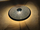 Moroccan Brass Wall Lamp, Hand Pierced Round Sconce, Solid Brass Light, Antique Outdoor Wall Lamp, Brass Pendant Light, Boho Lamp