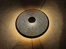 Moroccan Brass Wall Lamp, Hand Pierced Round Sconce, Solid Brass Light, Antique Outdoor Wall Lamp, Brass Pendant Light, Boho Lamp