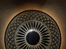 Moroccan Brass wall lamp, Round Mandala Sconce Light, Brass Wall Sconce Lighting, Bathroom Sconces, Kitchen & Outdoor Wall Lights