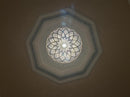 Moroccan Brass Pendant Light, Gold Ceiling Lamp, Boho Ceiling Light, Arabesque Filigree Pendant, Brass Pendant Shade