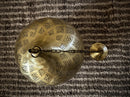 Moroccan Brass Pendant Light, Boho Ceiling Light, Arabesque Filigree Pendant, Gold Ceiling Lamp, Handmade Globe