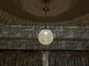 Moroccan Globe Pendant Light, Brass Pendant, Boho Ceiling Light, Arabesque Pendant, Filigree Pendant, Gold Ceiling Lamp