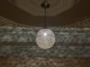 Moroccan Globe Pendant Light, Brass Pendant, Boho Ceiling Light, Arabesque Pendant, Filigree Pendant, Gold Ceiling Lamp
