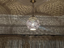 Moroccan Pendant Light, Brass Pendant, Arabesque Pendant, Filigree Pendant Globe, Boho Ceiling Light, Gold Ceiling Lamp