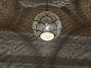 Moroccan Pendant Light, Brass Pendant, Arabesque Pendant, Filigree Pendant Globe, Boho Ceiling Light, Gold Ceiling Lamp