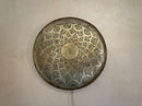 Moroccan Brass Wall Sconce, Round Perforated Pendant Light, Art Deco Antique Brass Wall Light, Bathroom Dining Lighting Fixture